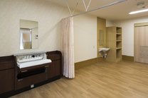 脱衣・理美容コーナー